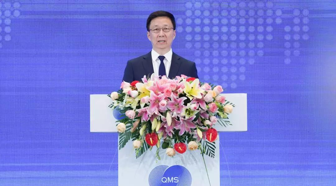 中共中央政治局常委、國務院副總理韓正發言